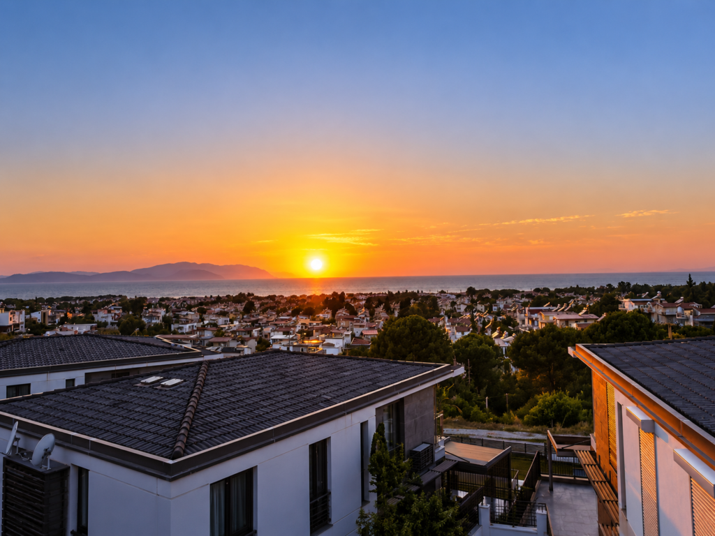 Kuşadası Soğucak’ta Deniz Manzaralı Müstakil Villa